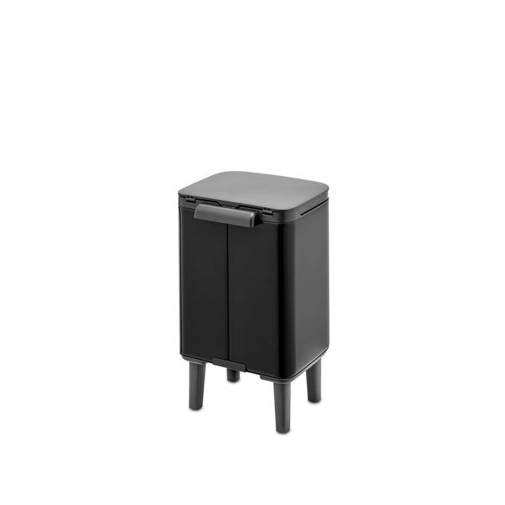 Brabantia - Mülleimer Bo Hi 4L mit Soft-Close-Deckel, herausnehmbarem Inneneimer und Transportgriff