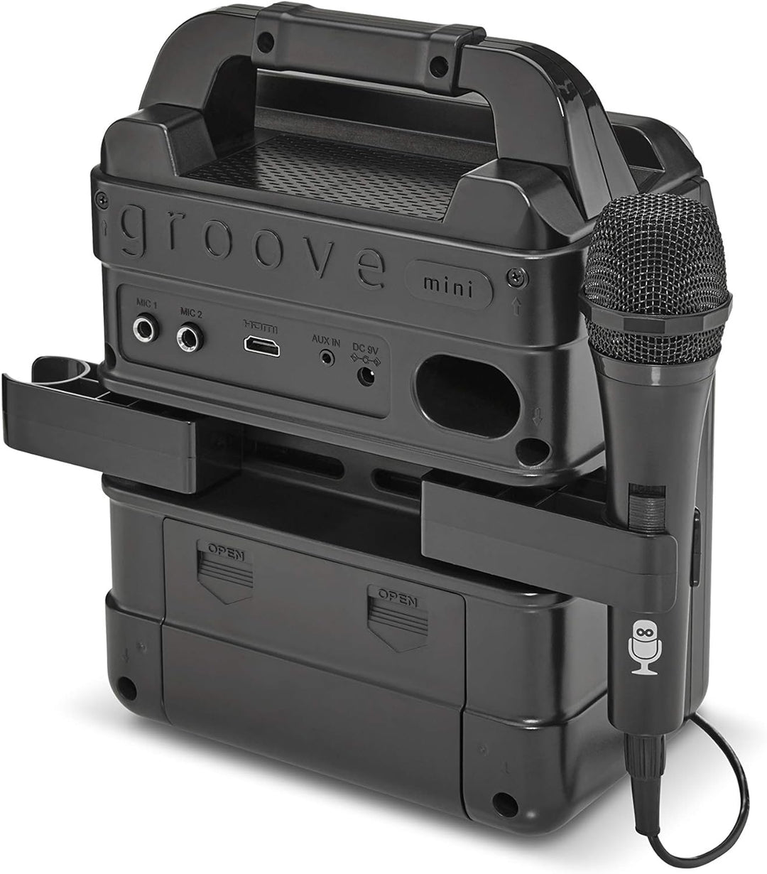 Mini-Karaoke-System mit Bluetooth-Verbindung - Singing Machine SML652 Groove Mini für Europa - LED-L