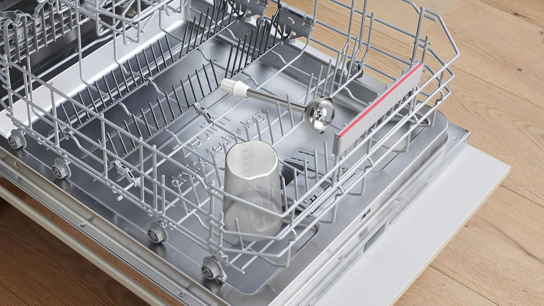 Bosch Hausgeräte Stabmixer ErgoMixx MSM66110, Edelstahl-Mixfuss, Mix- und Messbecher, 2 Geschwindigk