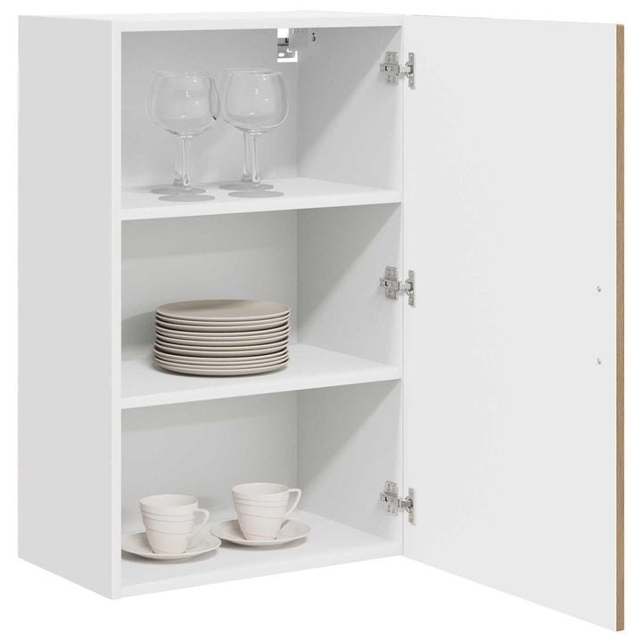 vidaXL Geschirrspülerfront Kalmar Artisan-Eiche 50 x 31 x 80 cm, Eleganter moderner Küchenregal, gro