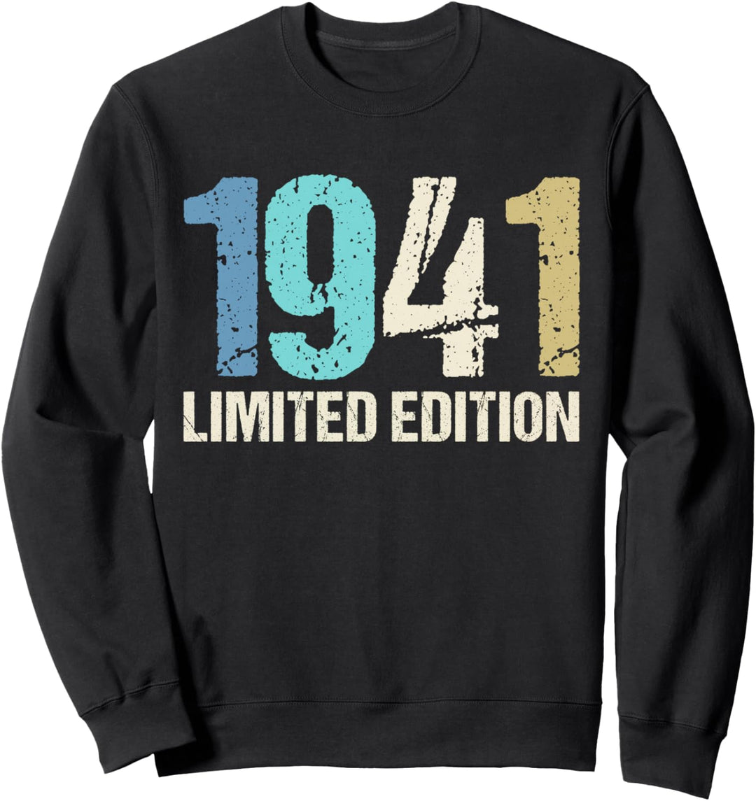 83. Geburtstag Mann Frau 83 Jahre 1941 Deko Lustig Geschenk Sweatshirt