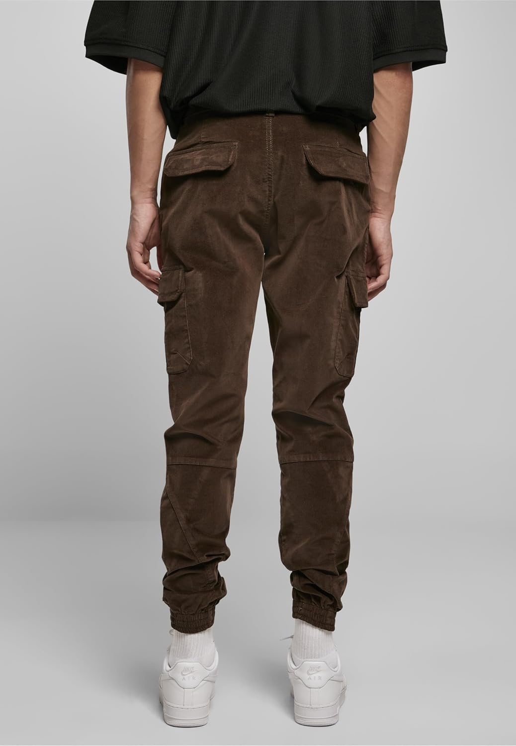 Urban Classics Herren Corduroy Cargo Jogging Pants Hose M Darkolive, M Darkolive