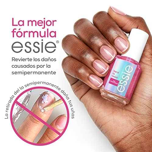 essie Nagelhärter zur optischen Aufhellung und für stärkere Nägel, Vegane Formel ohne Inhaltsstoffe