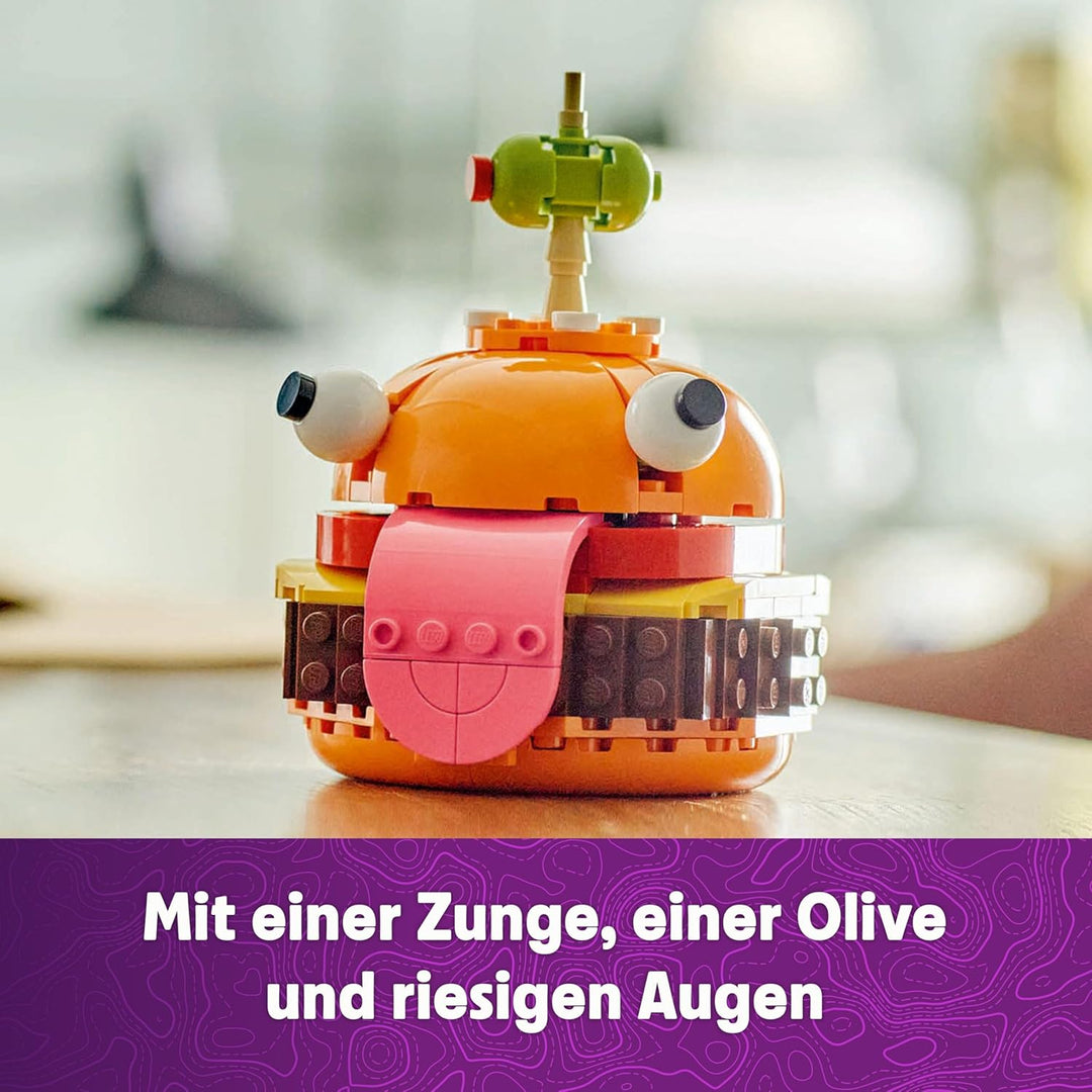 LEGO Fortnite Durrr Burger Spielzeug - Spielfigur eines Videospiel Charakters mit authentischen Deta