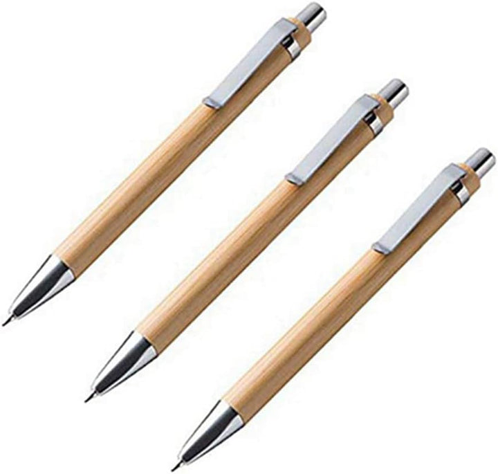 NIZEAMI 80 StüCk Kugelschreiber Stift Set Bambus Kugelschreiber Stift BüRo- & Schul Bedarf Stifte &