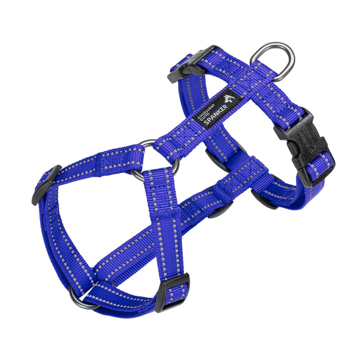 EXCELLENT ELITE SPANKER Kein Zug Hundegeschirr reflektierende Nylon Weste L-förmig einstellbar einfa