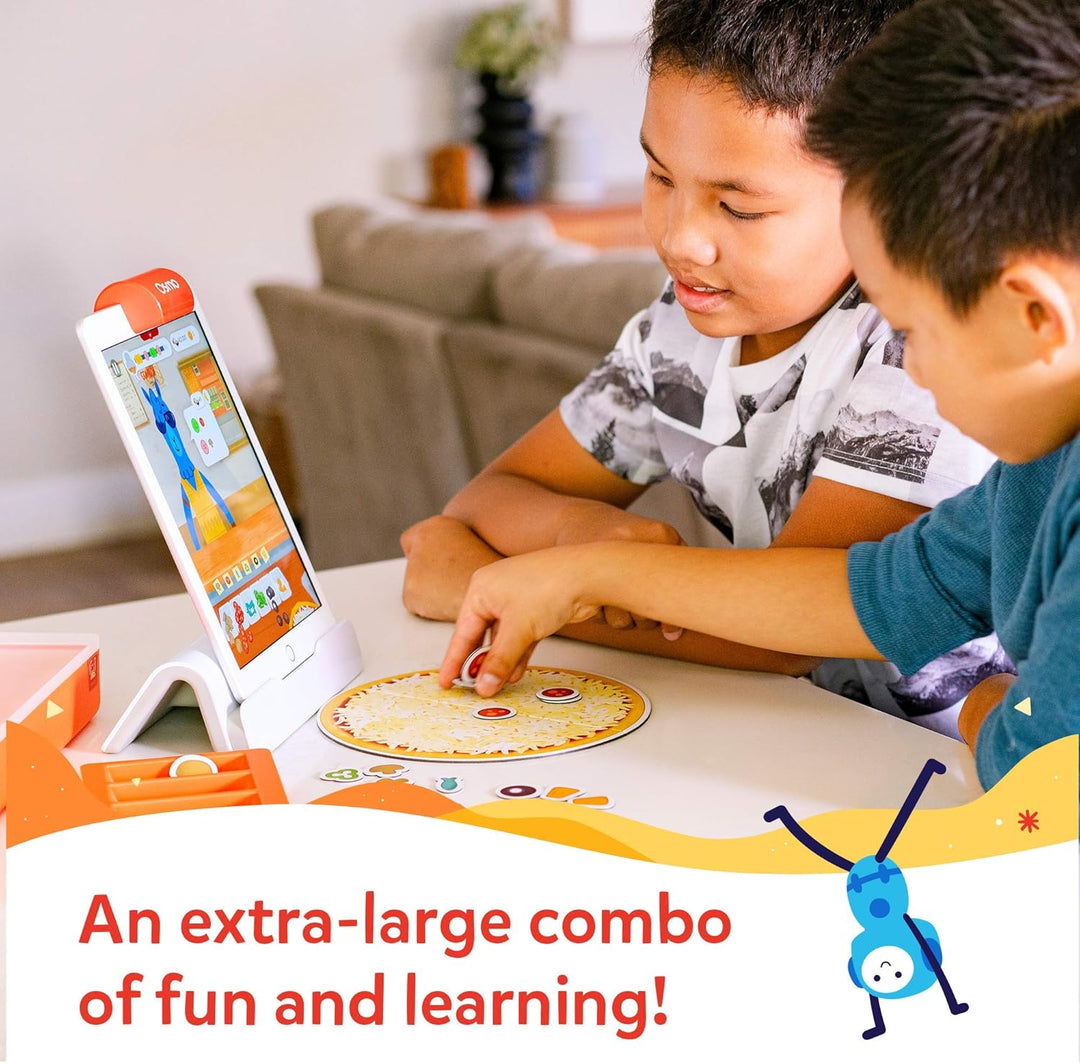Osmo - Pizza Co. Starter Kit für iPad - Lernspiel - 5-12 Jahre - Mathematik, Umgang mit Geld, Kommun