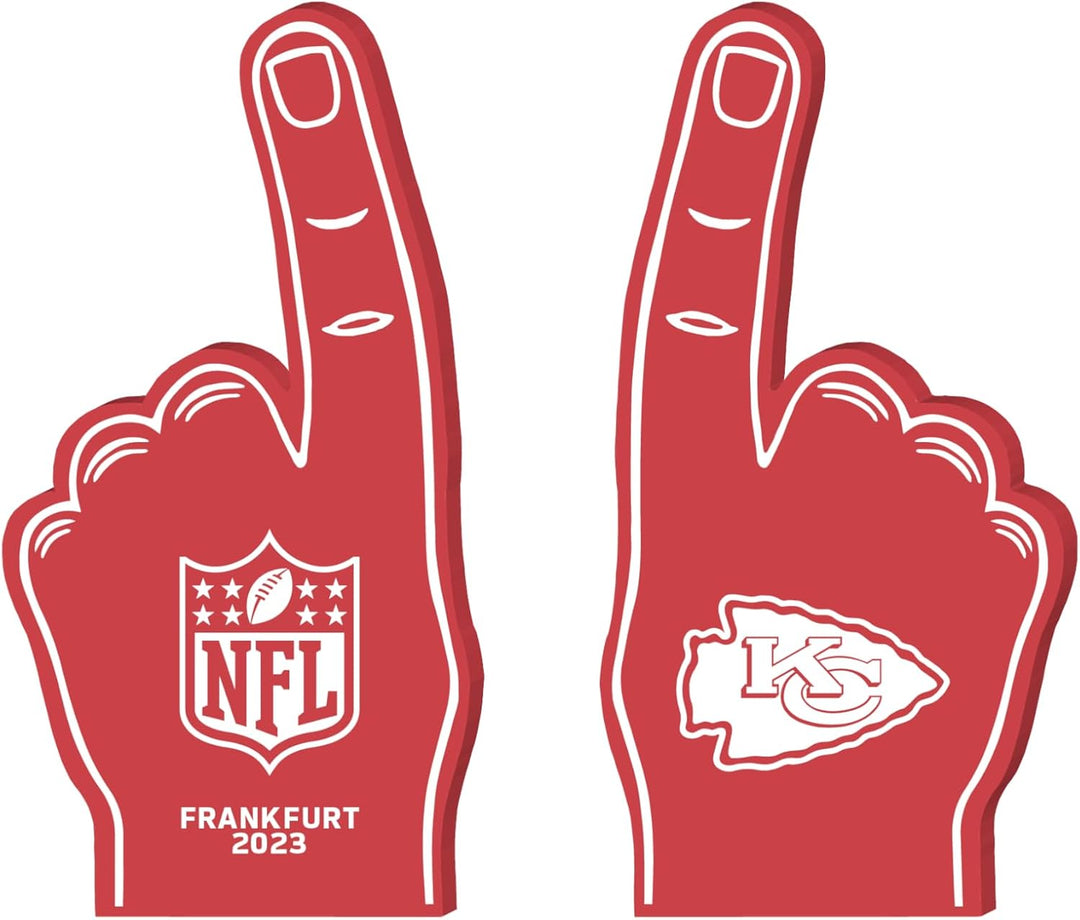 NFL Frankfurt Game Kansas City Chiefs Foam Finger Winkehand