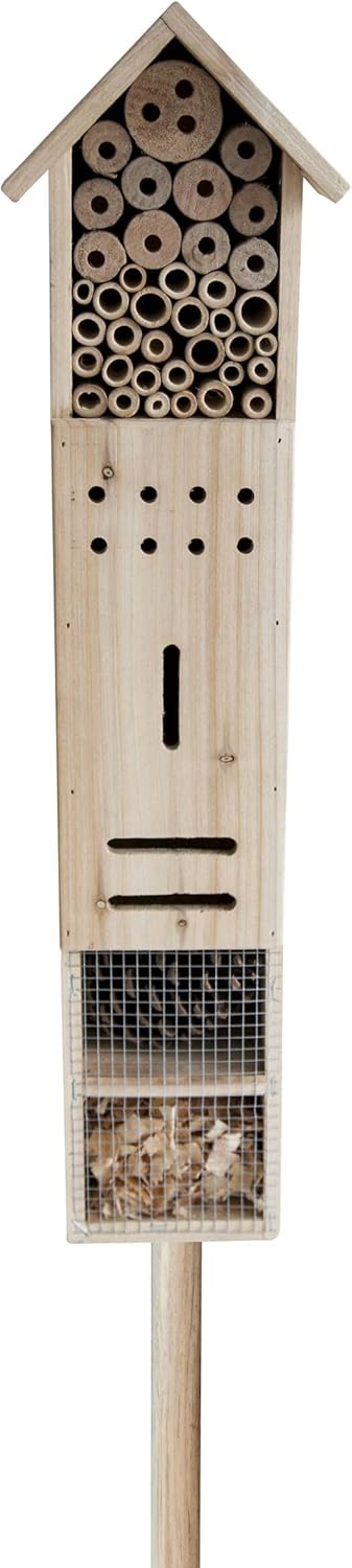 GartenMeister Insektenhotel XL mit Stab