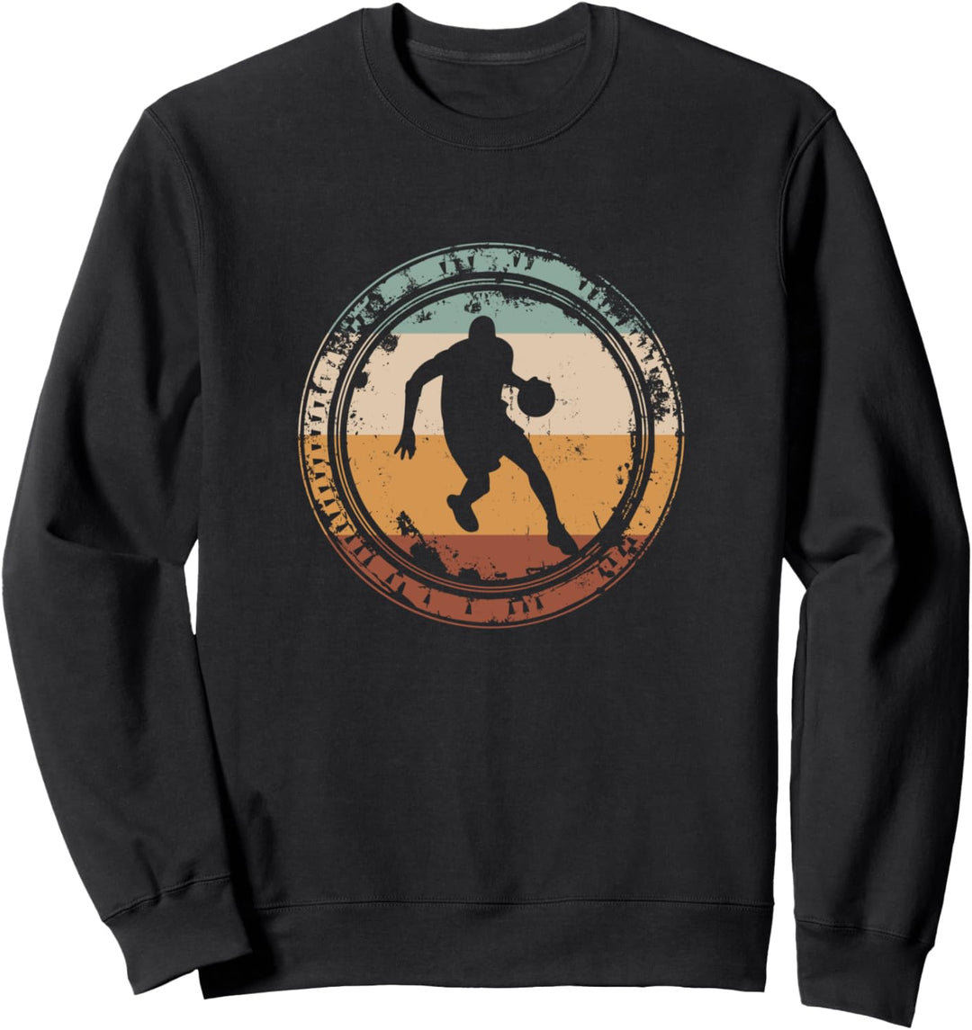 Basketball Spieler Vintage Sweatshirt