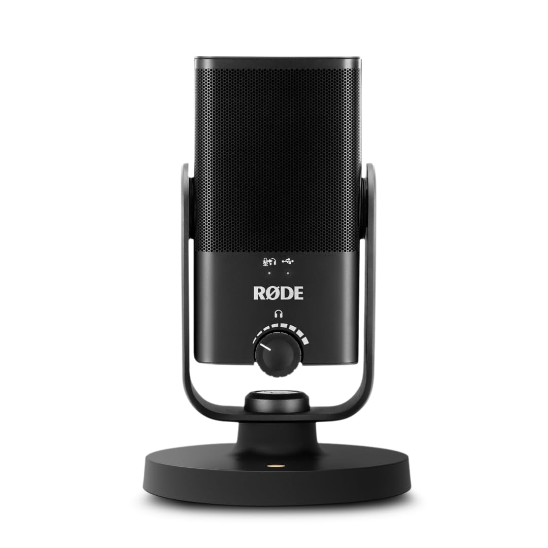 RØDE NT-USB Mini vielseitiges USB-Studio-Kondensatormikrofon für Podcasting, Streaming, Gaming, Musi
