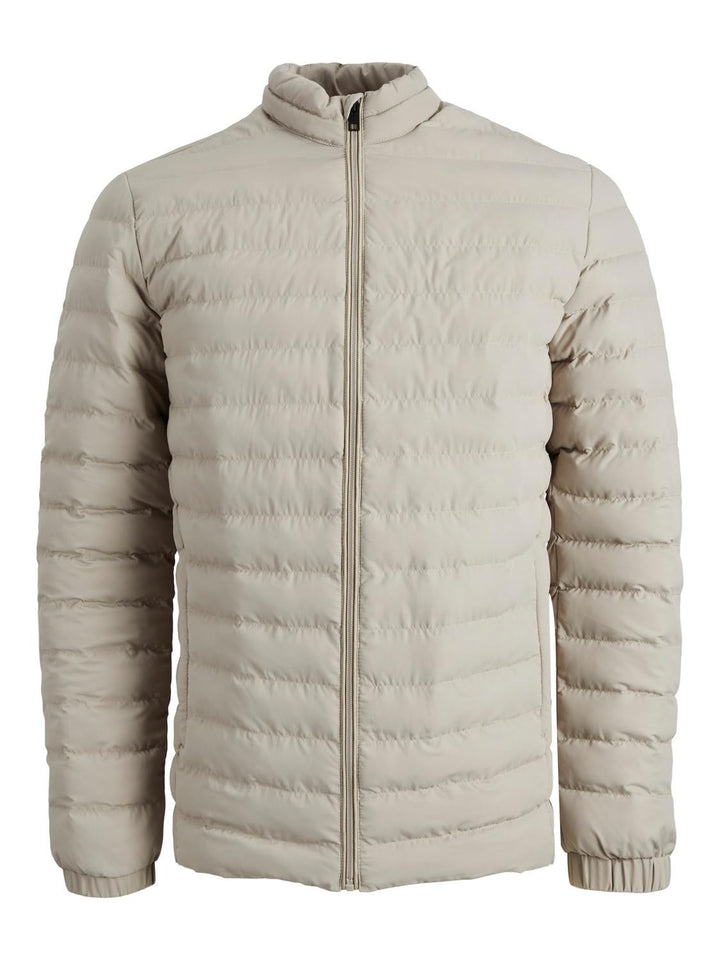JACK & JONES Herren Leichte Steppjacke | Basic Übergangsjacke Wattiert | Blouson ohne Kapuze JJERECY