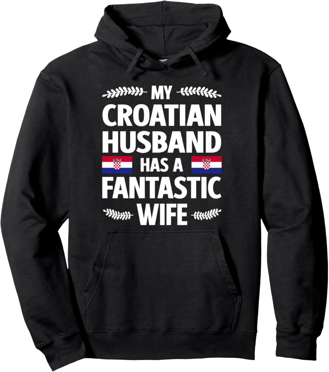 Kroatien Kroatische Wurzeln Kroatisches Erbe Stolz Kroatische Flagge Pullover Hoodie