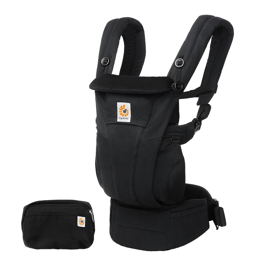 Ergobaby Omni Dream Babytrage für Neugeborene ab Geburt bis 20,4kg, 4 Positionen SoftTouch Cotton Er