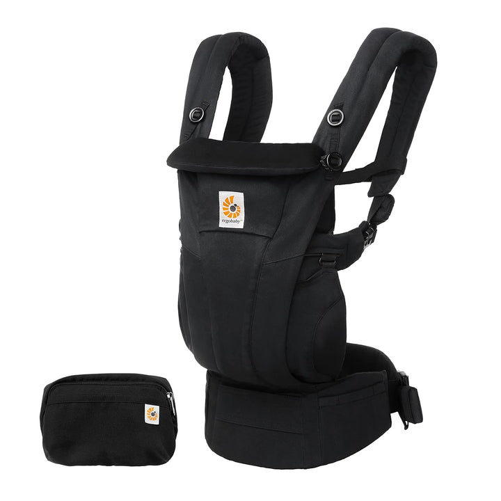 Ergobaby Omni Dream Babytrage für Neugeborene ab Geburt bis 20,4kg, 4 Positionen SoftTouch Cotton Er