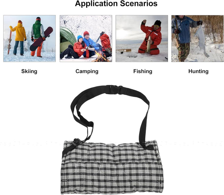 Muff Handwärmer-Tasche, Handwärmer-Beutel, Verstellbarer Riemen, Handwärmer, Handwärmebeutel, Tasche