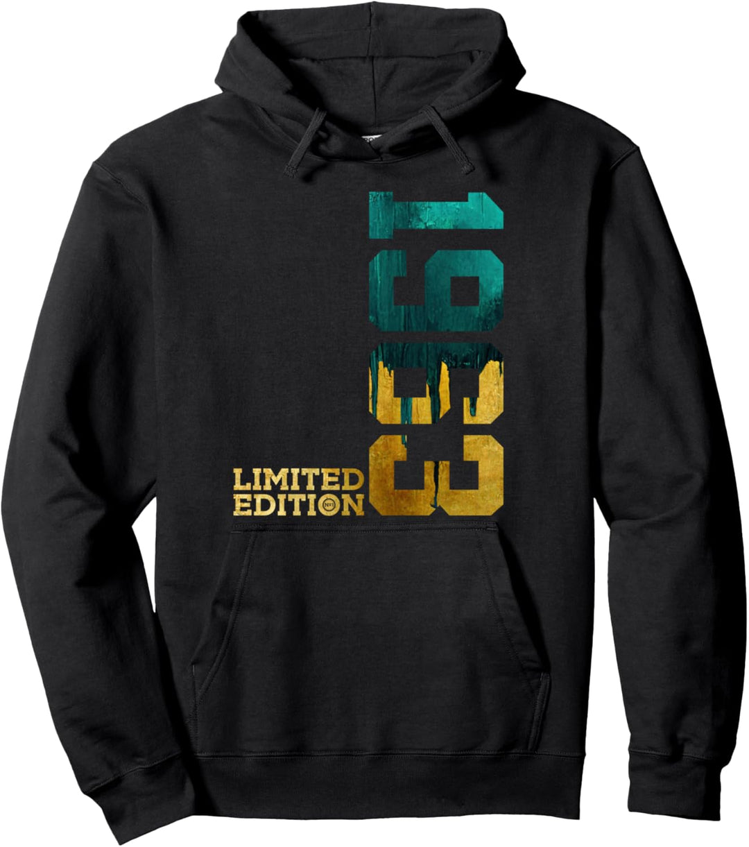 61 JAHRE 61. GEBURTSTAG LIMITED EDITION 1963 Pullover Hoodie