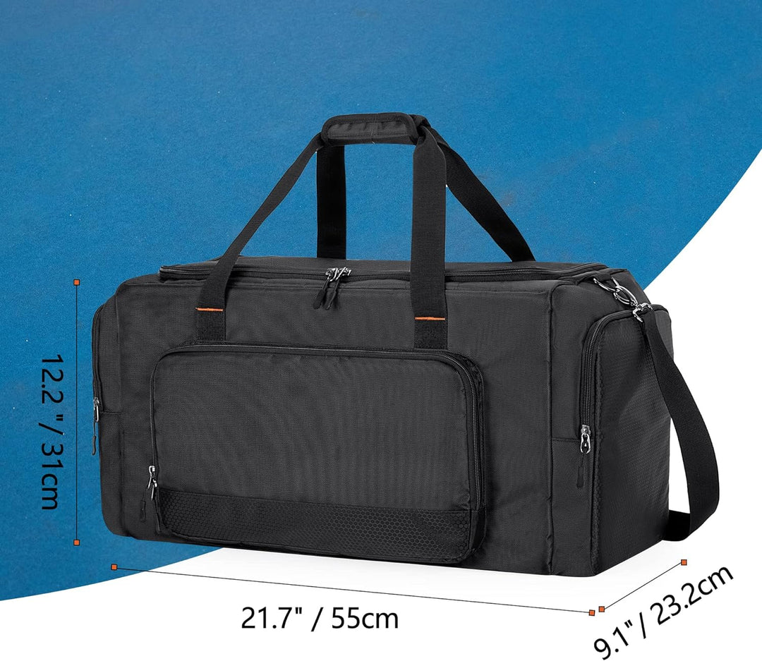 DSLEAF Sneaker Tasche & Sporttasche, Schuhtasche mit 3 verstellbaren Trennwänden für Kleidung und La