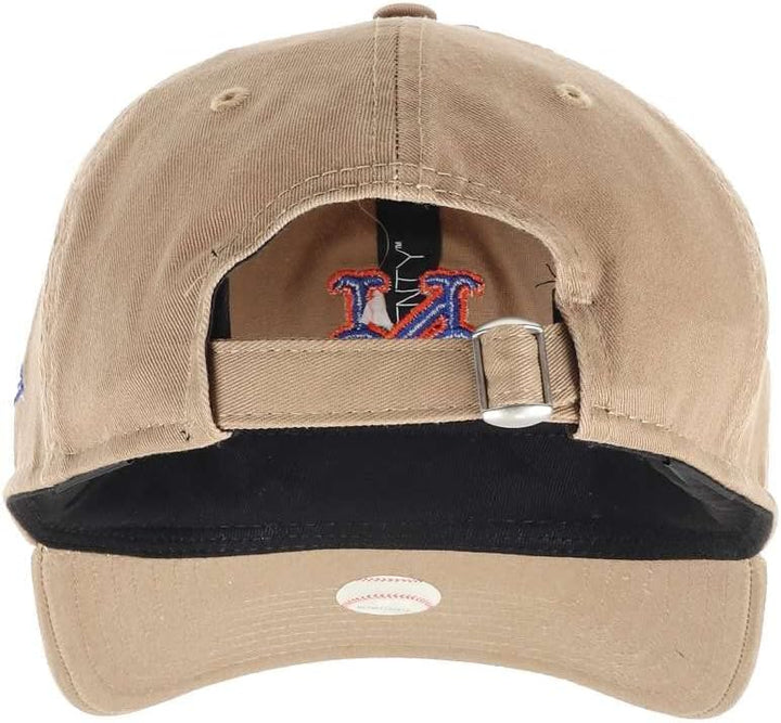 New Era 9Twenty Cap MLB Basecap Baseball Verstellbar Kappe 920-Mets-Khaki#30886 Einheitsgrösse, 920-