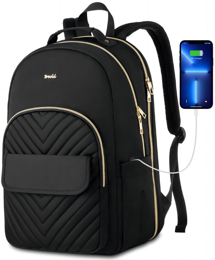 Rucksack Laptop Damen 17,3 Zoll Rucksack Frauen,Schulrucksack Schulranzen Mädchen Teenager für Unive