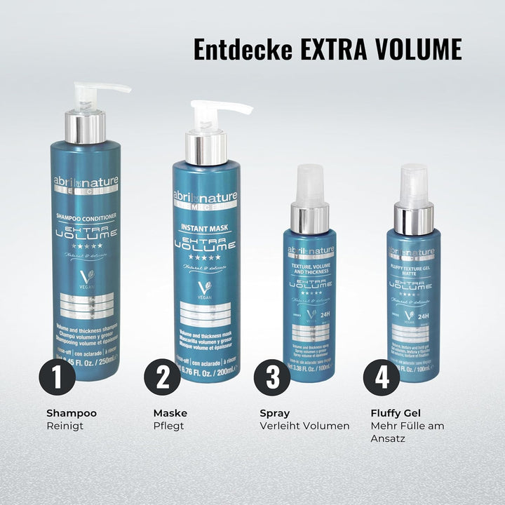 Shampoo, um dem Haar maximales Volumen zu verleihen Age Reset 1000ml. abril et nature feines und zar