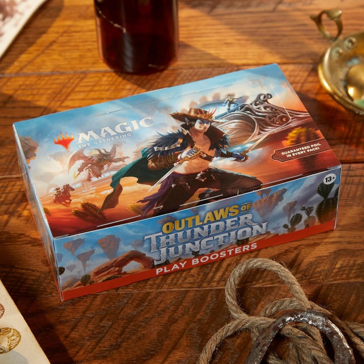 Magic: The Gathering – Outlaws von Thunder Junction Play-Booster-Display – 36 Booster (504 Magic-Kar