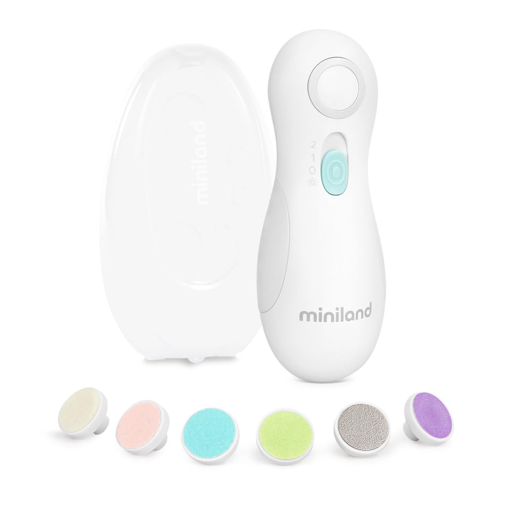 Miniland Baby-Nagelfeile. Elektrische Nagelfeile für Babys.