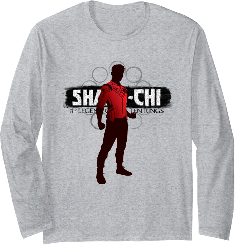 Marvel Shang-Chi and the Legend of the Ten Rings Silhouette Langarmshirt