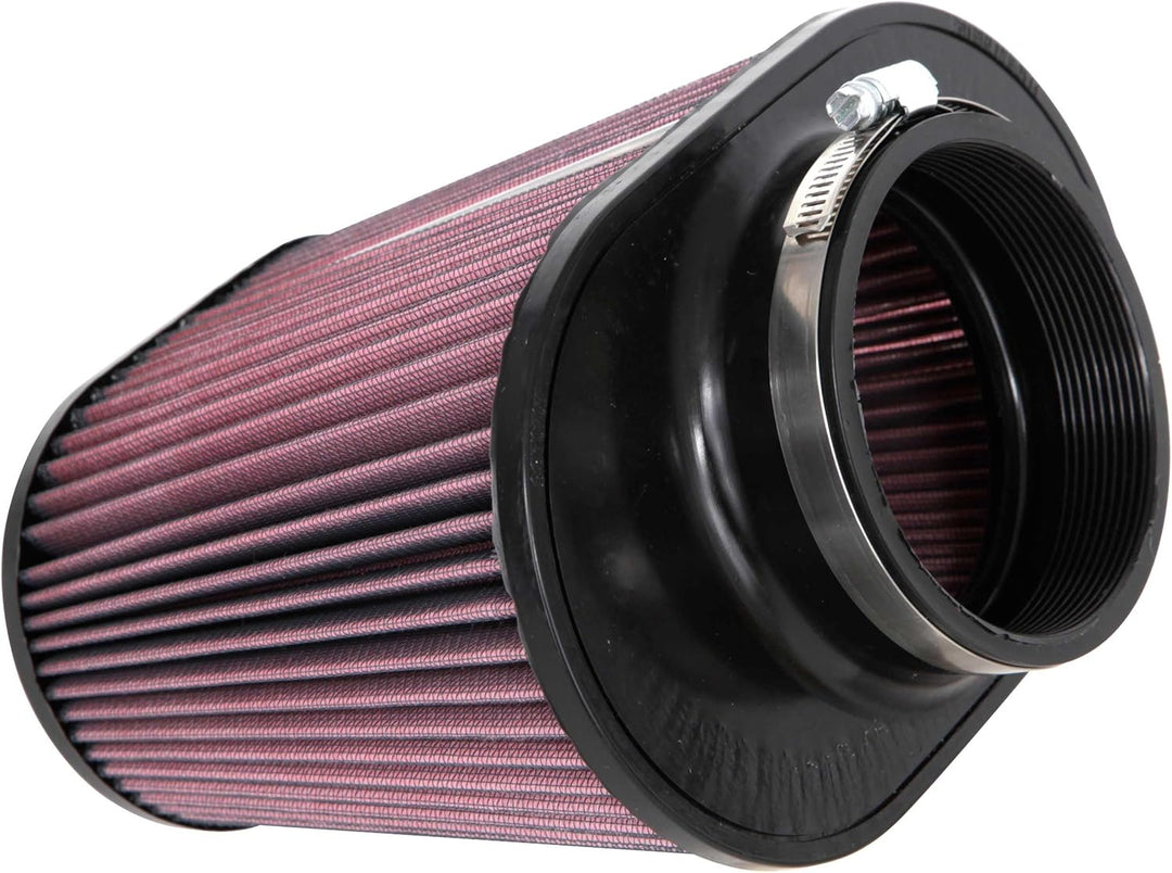 K&N universal Oval/Konisch Filter 102mm Anschluss, 229mm x 146mm Untendiameter, 178mm x 114mm Obendi