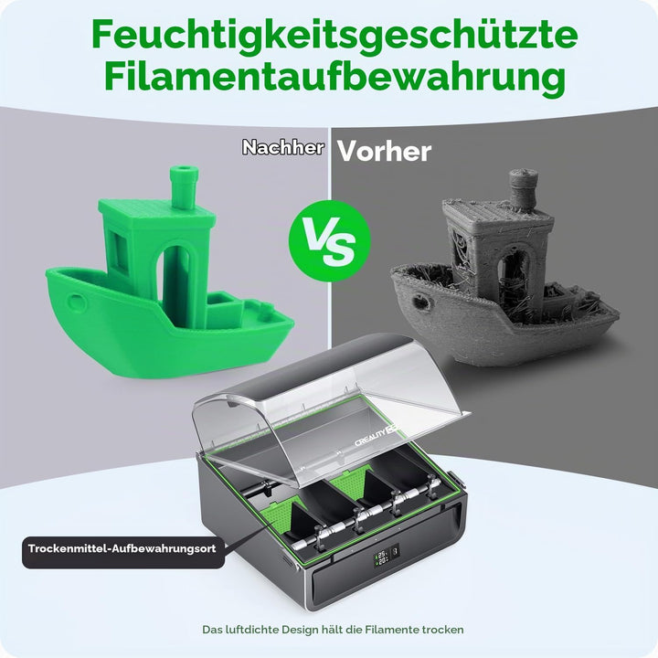 Creality CFS - Creality Filament System, Multicolor 3D Drucker Filamentsystem, unterstützt 4 paralle