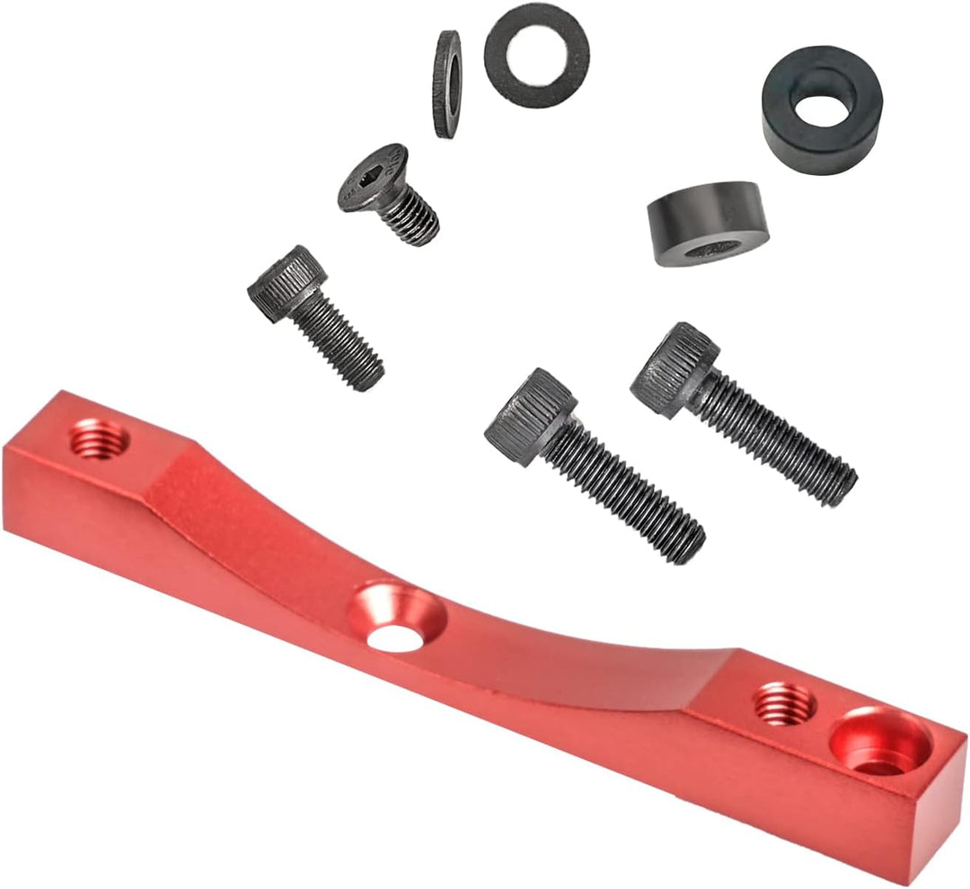 MotuTech Xtech Hydraulische Bremse für Xiaomi M365 Pro/Pro 2 Elektroroller Rot-Freinenrot + Scheibe