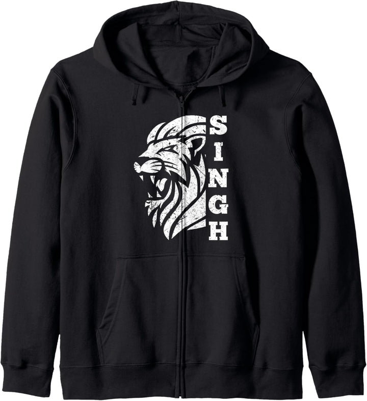 Sikh Singh Lion for all Sikhs Kapuzenjacke
