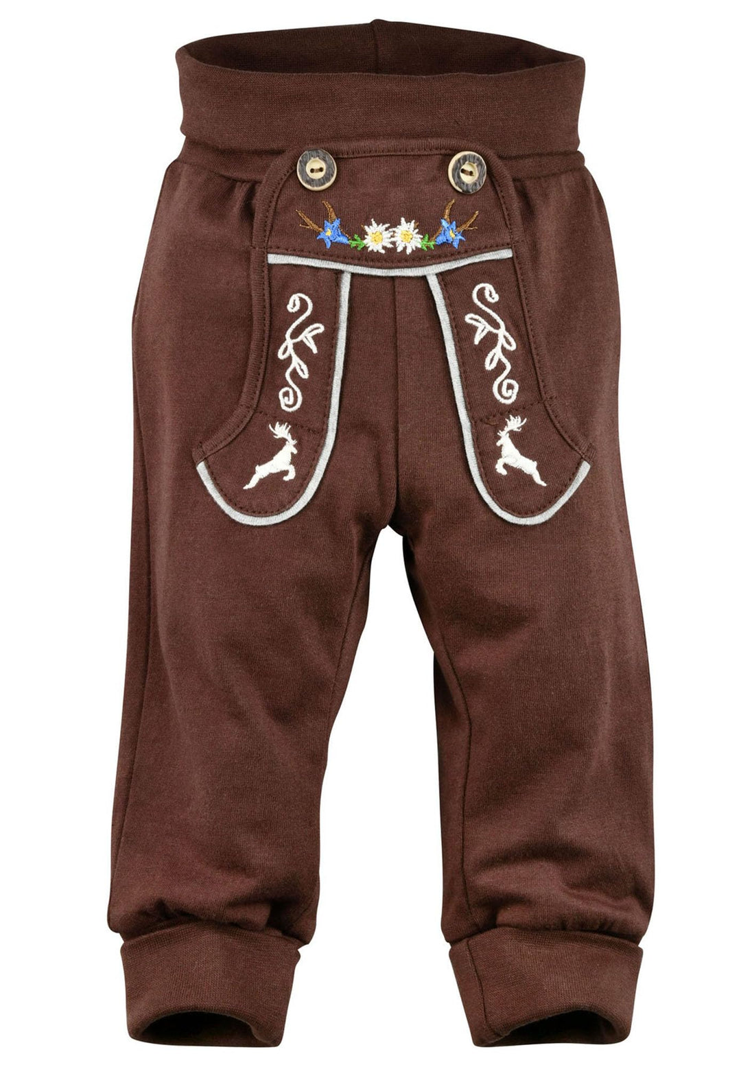 BONDI Trachten Laufhose Tracht Baby Jungs Artikel-Nr.91218 80 Braun, 80 Braun