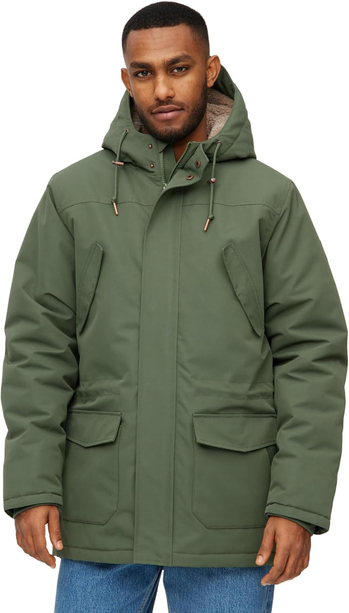 derbe Herren Winterjacke Festholm Warm XXL cypress/cobblestone, XXL cypress/cobblestone