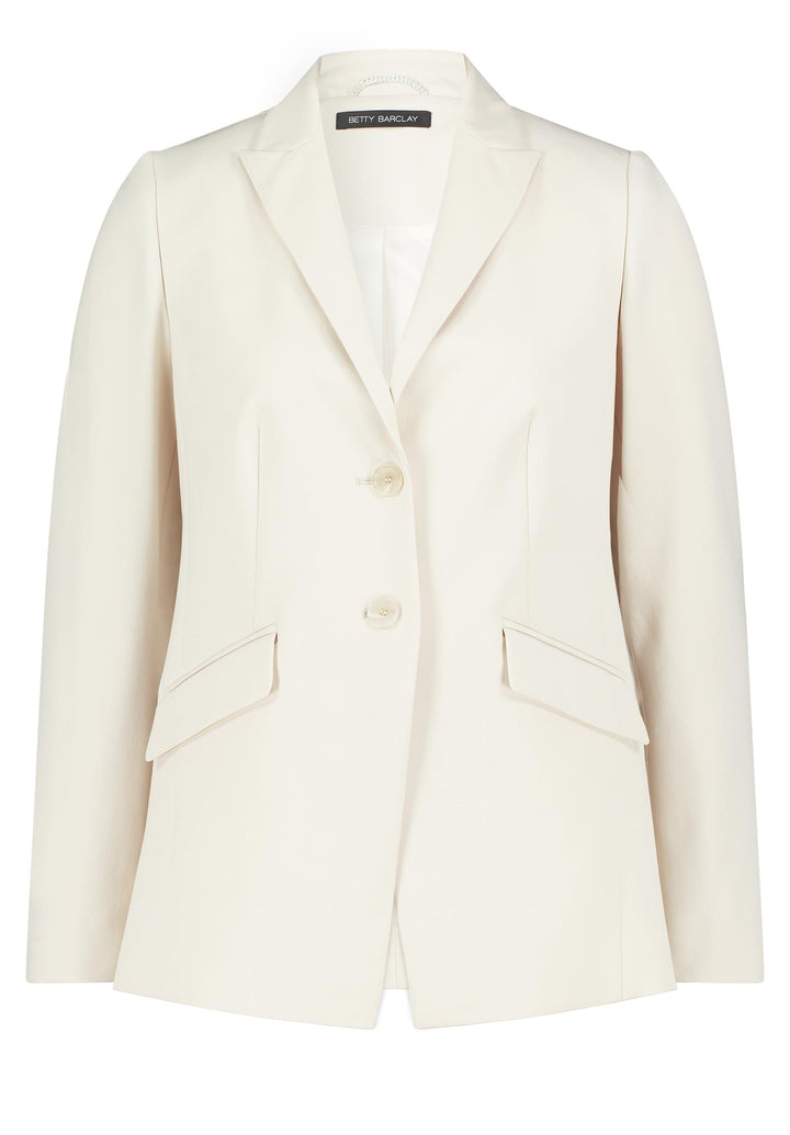 Betty Barclay Damen Blazer-Jacke Langarm 36 Pastel Sand, 36 Pastel Sand