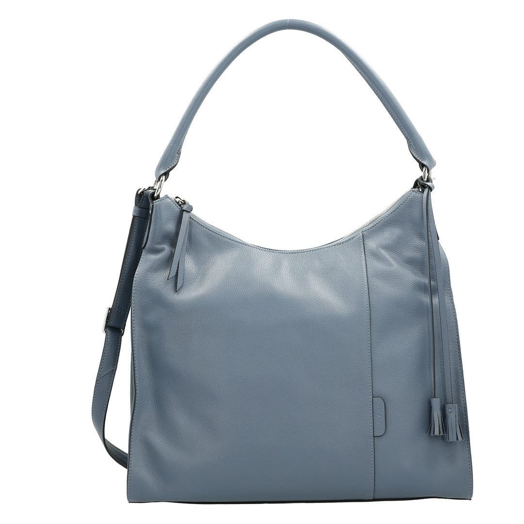 Picard Damen Schultertasche PHÖNIX aus Echtleder Mittel | mit Reissverschluss | Schultertasche | All
