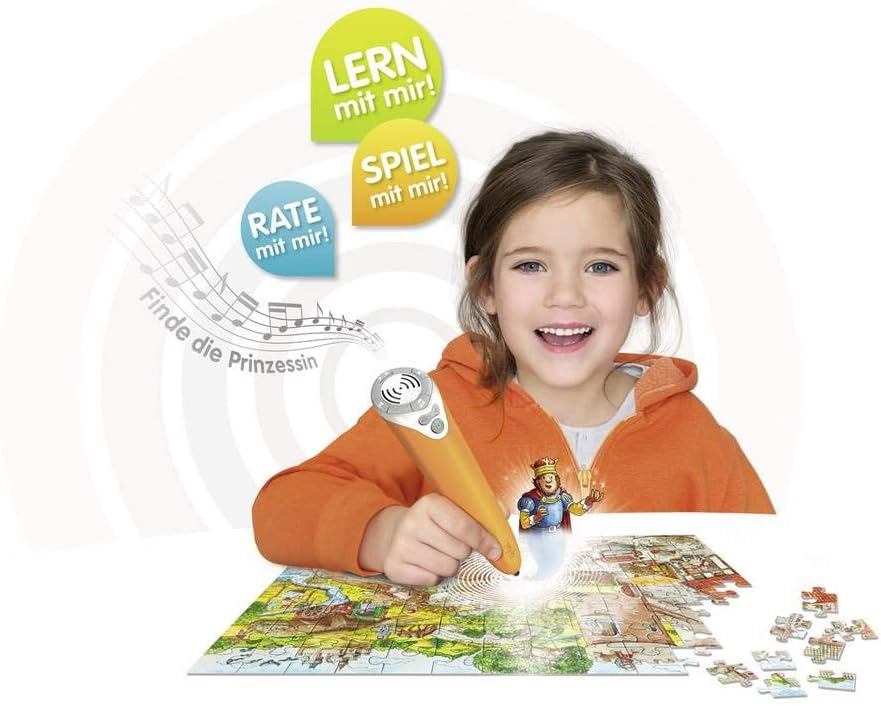 Ravensburger tiptoi Die verrückte Wetter-Maschine Spiel, ab 4 Jahren, Lerne mit Professor Donnerhage