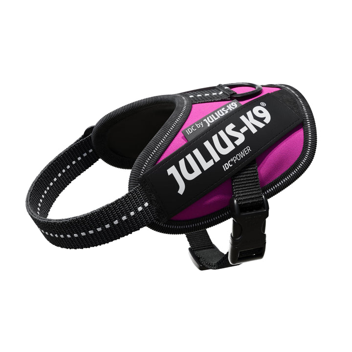 JULIUS K-9 IDC Powergeschirr, Grösse: 2XS / Baby 2, Dunkelpink, 16IDC-DPN-B2