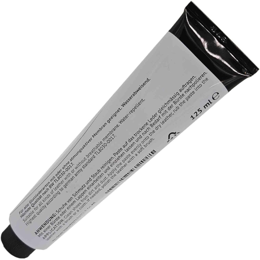 Schuhcreme der Bundeswehr schwarz Tube á 125 ml, Menge 10 Stück Schwarz - 10x 125 Ml, Schwarz - 10x