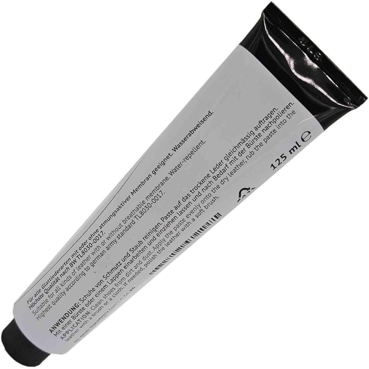 Schuhcreme der Bundeswehr schwarz Tube á 125 ml, Menge 10 Stück Schwarz - 10x 125 Ml, Schwarz - 10x