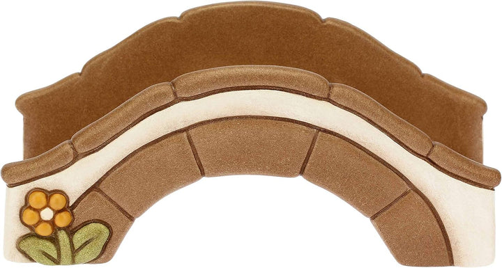 THUN - Flussbrücke - Klassische Krippe - Keramik - 15,5 x 7,6 x 6,4 cm