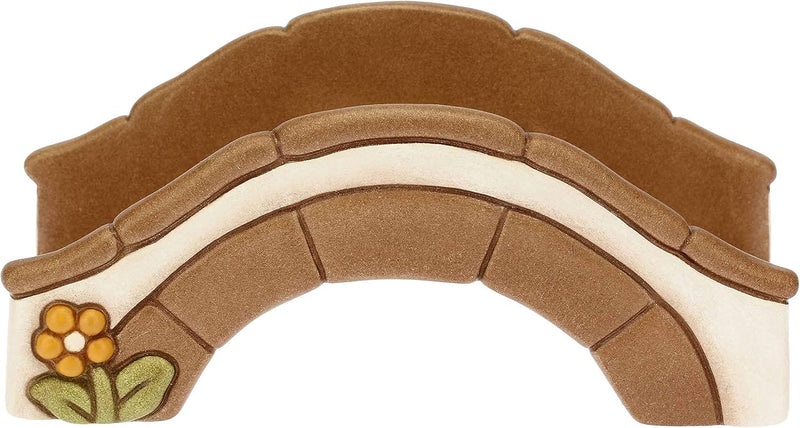 THUN - Flussbrücke - Klassische Krippe - Keramik - 15,5 x 7,6 x 6,4 cm