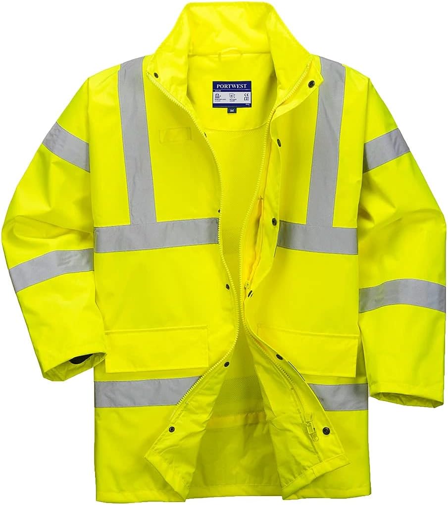 PORRT60ORRS - Hi-Vis Breathable Jacket Orange - Small R - Small EU / Small UK S Orange - Orange, S O