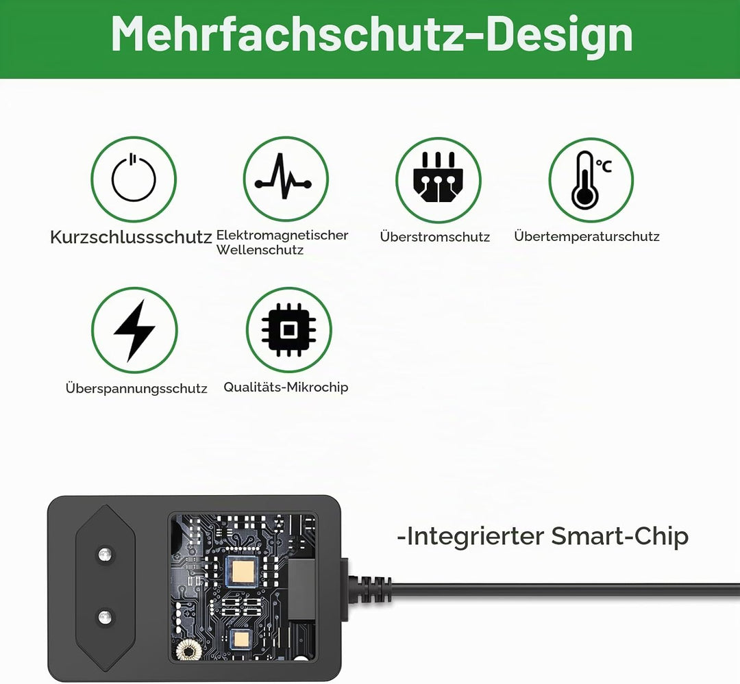 21V 1A Mini-Kettensäge-Akku-Ladegerät für Elektrowerkzeuge, kompatibel mit Seesi/Aker/Saker/Seyvum/O