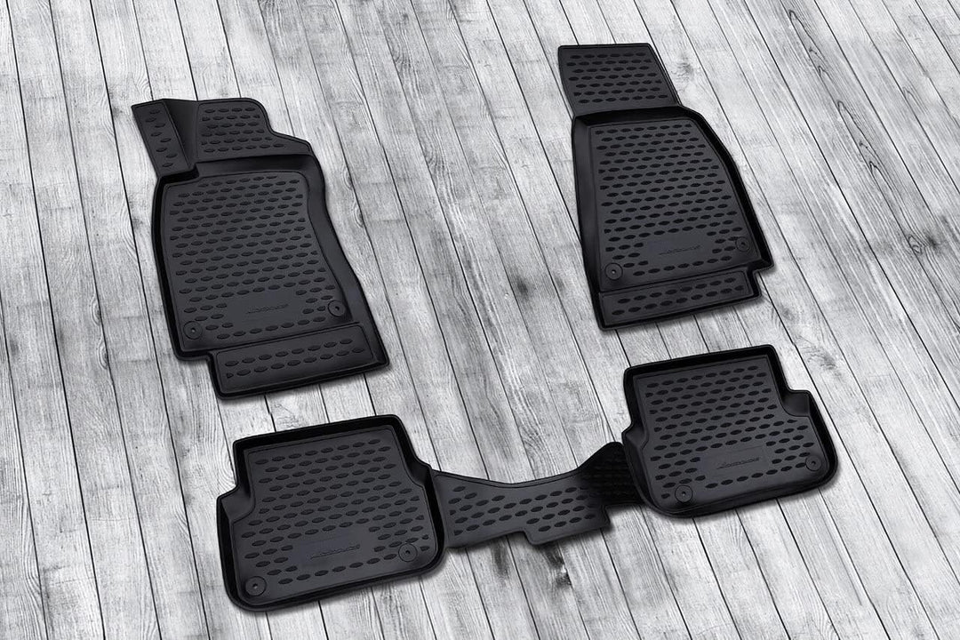 Element Gummimatten Passgenaue Fussmatten 2008-2013 4tlg SUBARU Forester, 2008-2013, SUV 5 Türen, SU