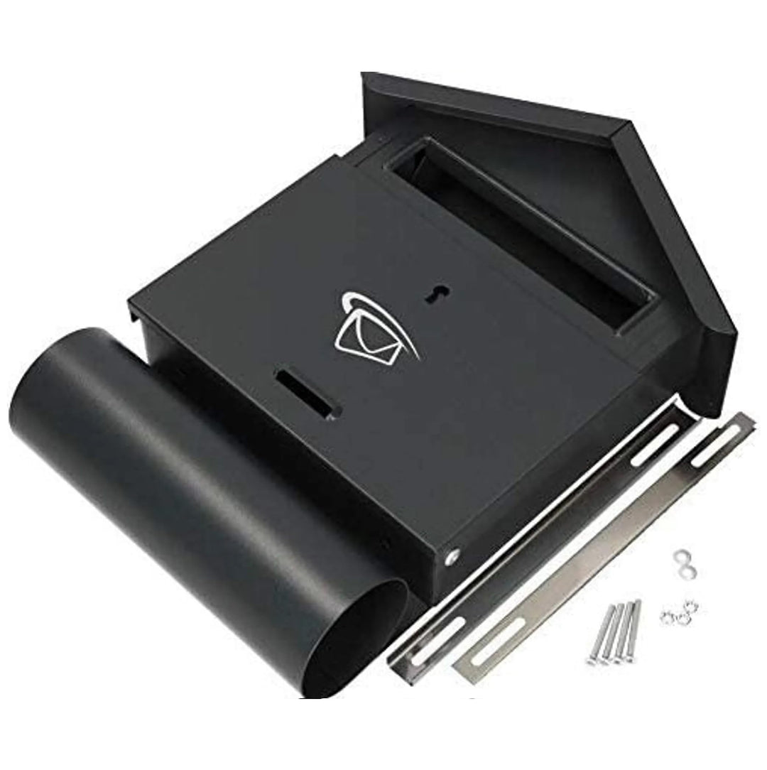 KOTARBAU® Briefkasten 340x260x55 mm Zeitungsfach Wand Zaun Ständer Verzinkt B6 Wetterbeständig Versc