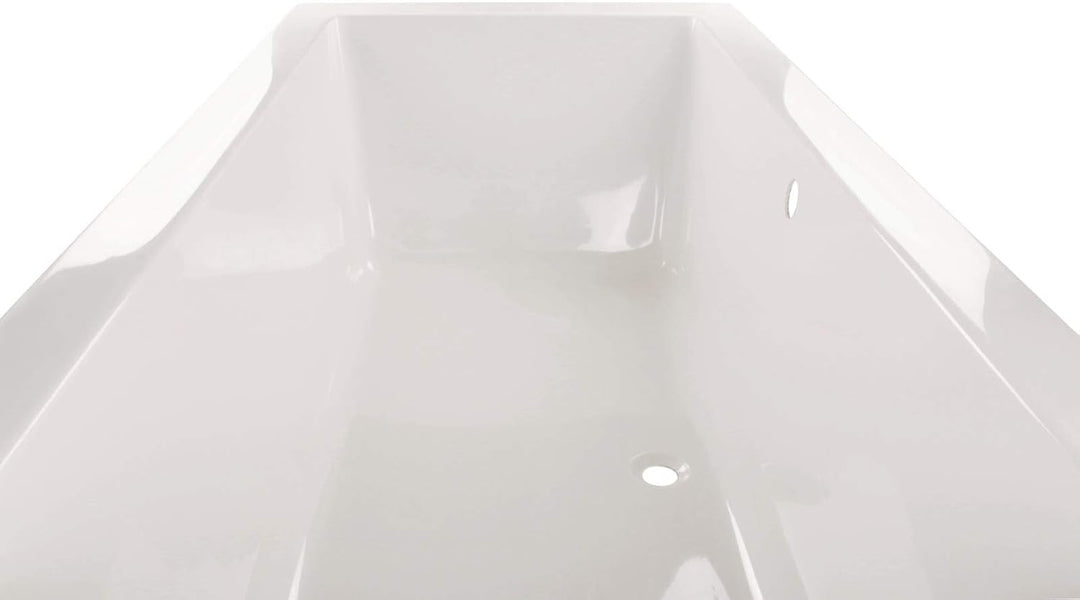 Calmwaters® Rechteck-Badewanne 190x90 cm, Acrylwanne Modern Square 2, Duo-Badewanne für zwei Persone