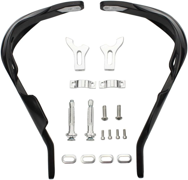GOOFIT 7/8"Aluminium-Legierung Lenkerhandbürste Guards Schutzhandschützer Assy Ersatz für Motocross-