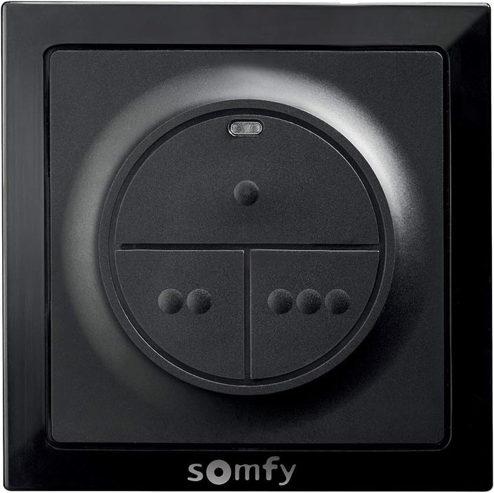 Somfy 1870781 - RTS Funk-Wandsteuerung | Zur Steuerung von 3 RTS-Motorisierungen | Kabellos | Wasser