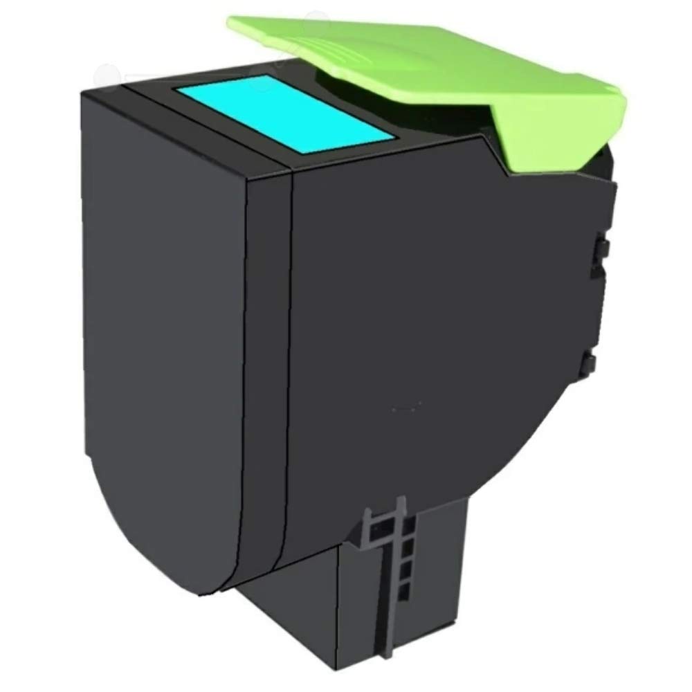 Lexmark 702Hce Toner Cyan 3.000 Seiten 1er-Pack, 1886371, XXL